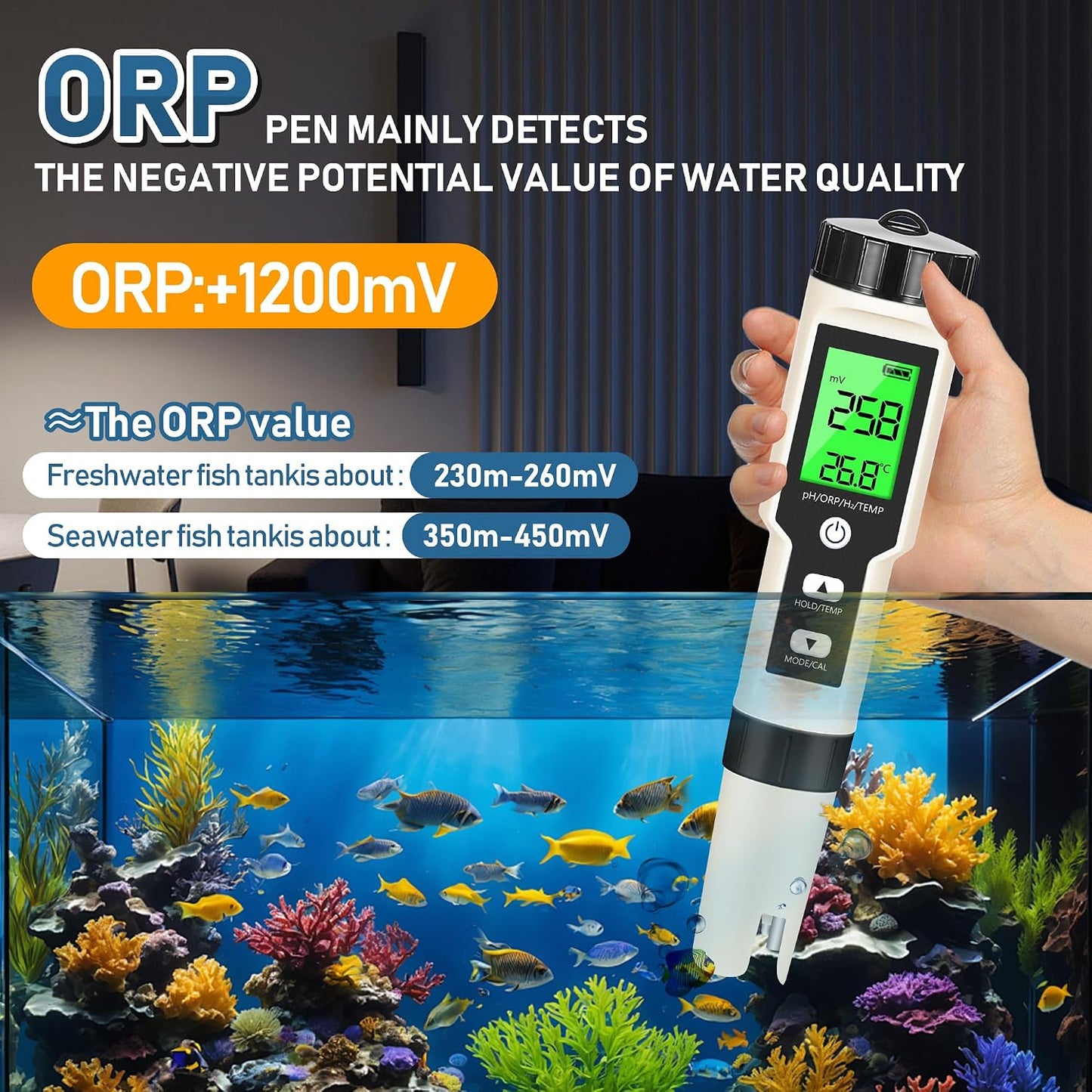 4-in-1 Hydrogen Water Tester