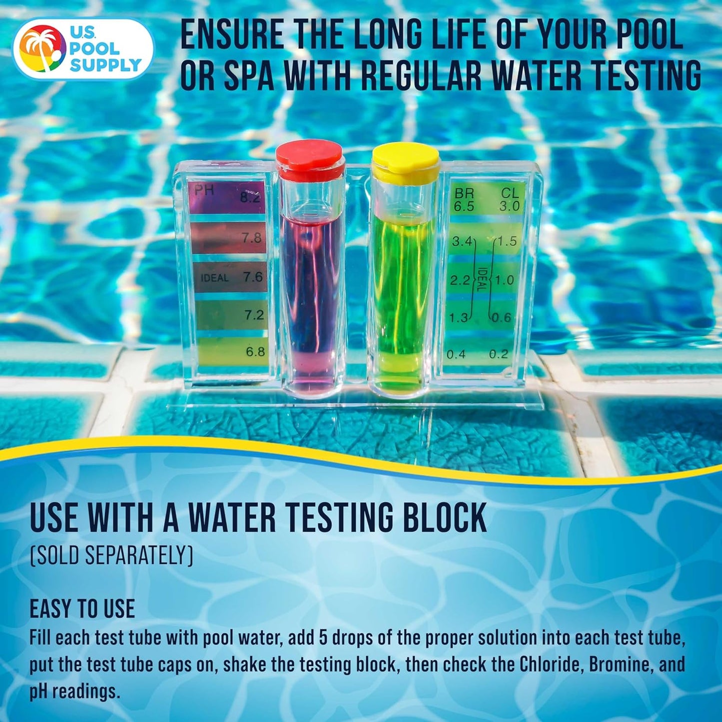 Free Chlorine and pH Test Reagents
